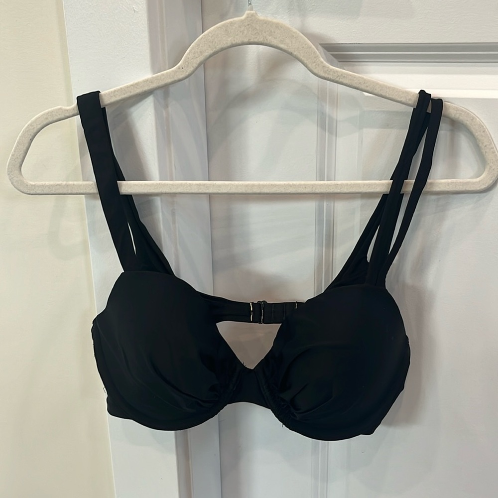 Aerie black bathing suit top